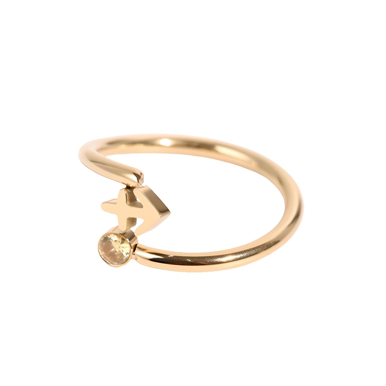 Sternzeichen Ring Gold