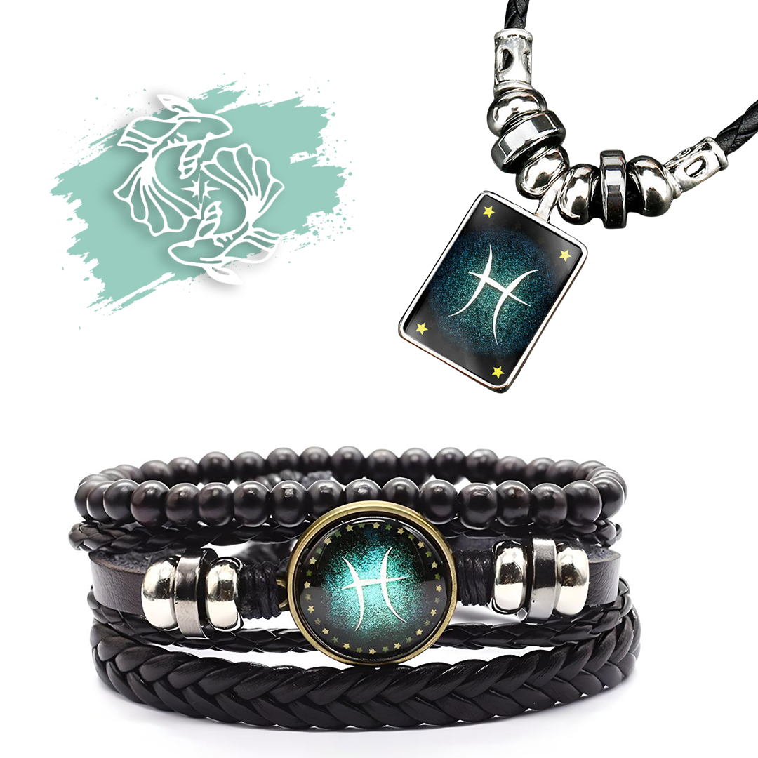 Pulsera Signo Zodiacal + Collar Gratis