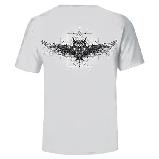 T-shirt Noctua – Design au dos