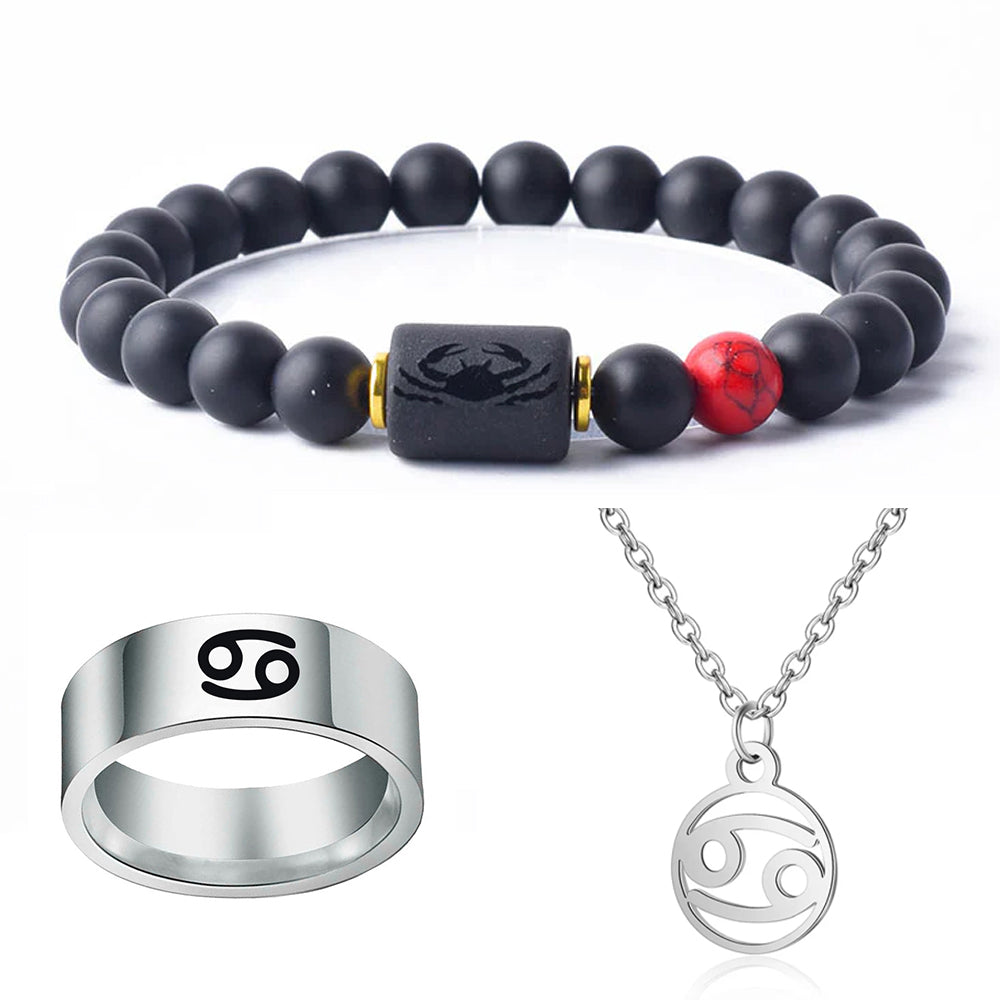 Pack Joyería Signo Zodiacal – Hombre