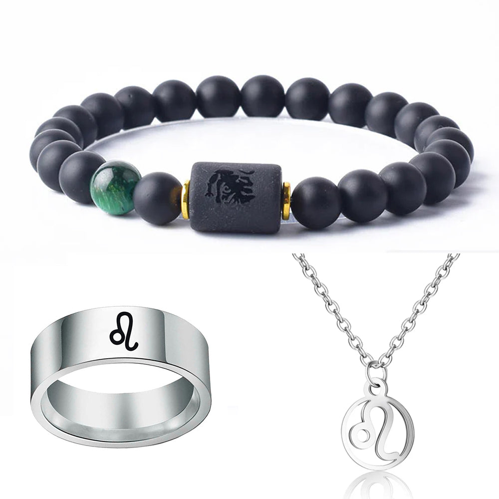 Pack Joyería Signo Zodiacal – Hombre