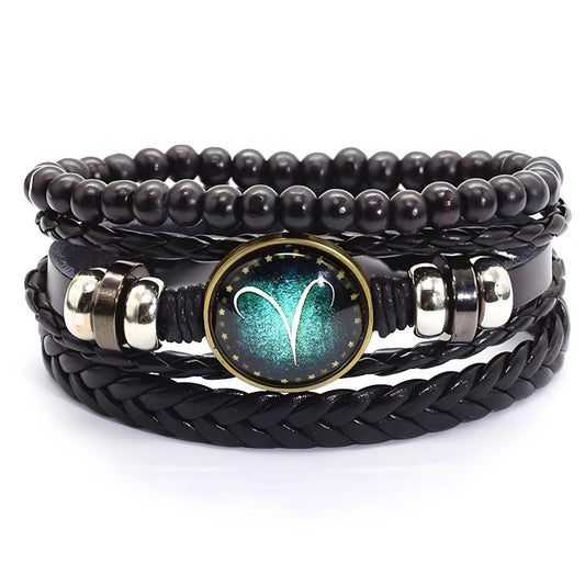 Pulsera Signo Zodiacal Étnica