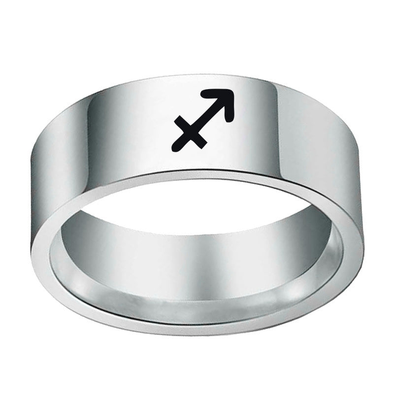 Silver Zodiac Ring
