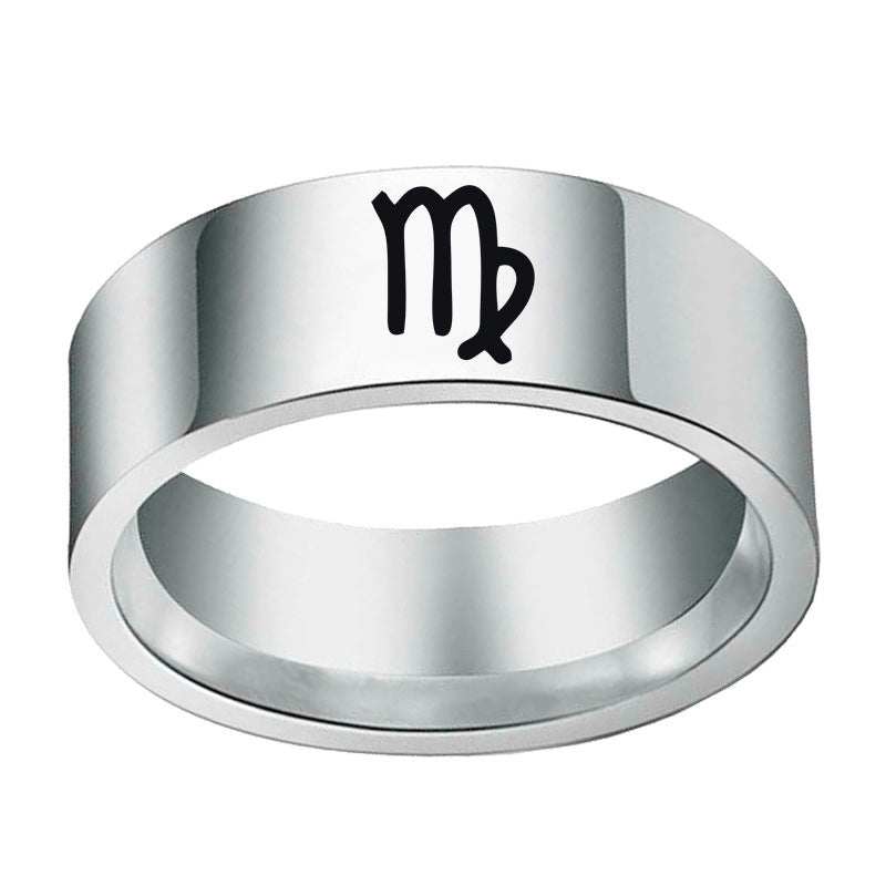 Silver Zodiac Ring