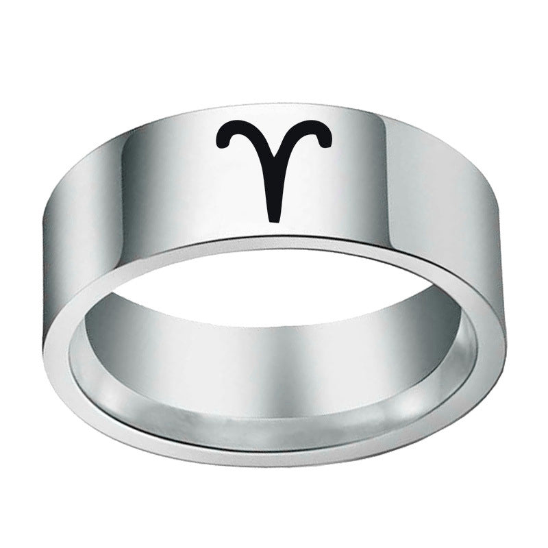 Silver Zodiac Ring