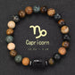 Natural Stone Zodiac Bracelet