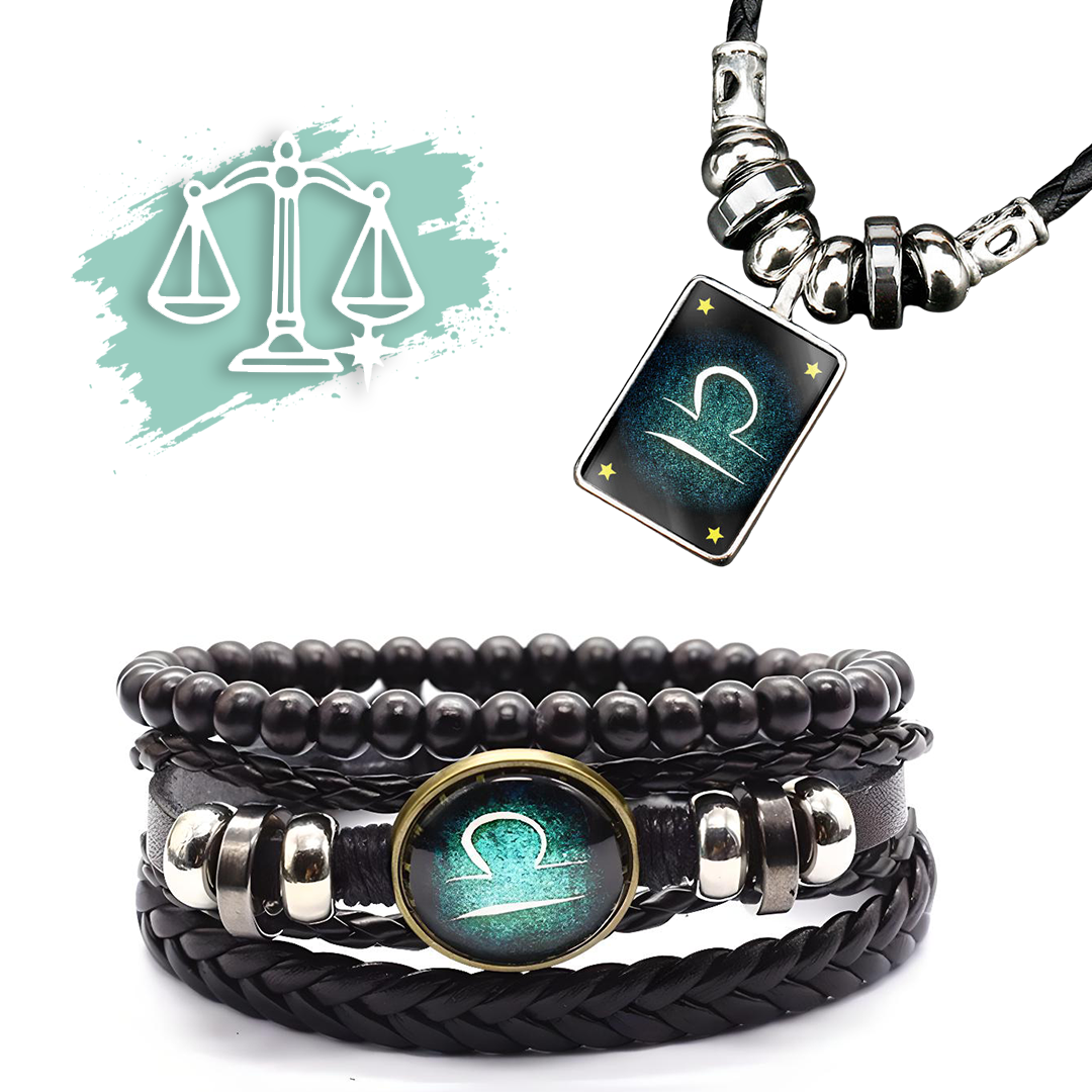 Pulsera Signo Zodiacal + Collar Gratis