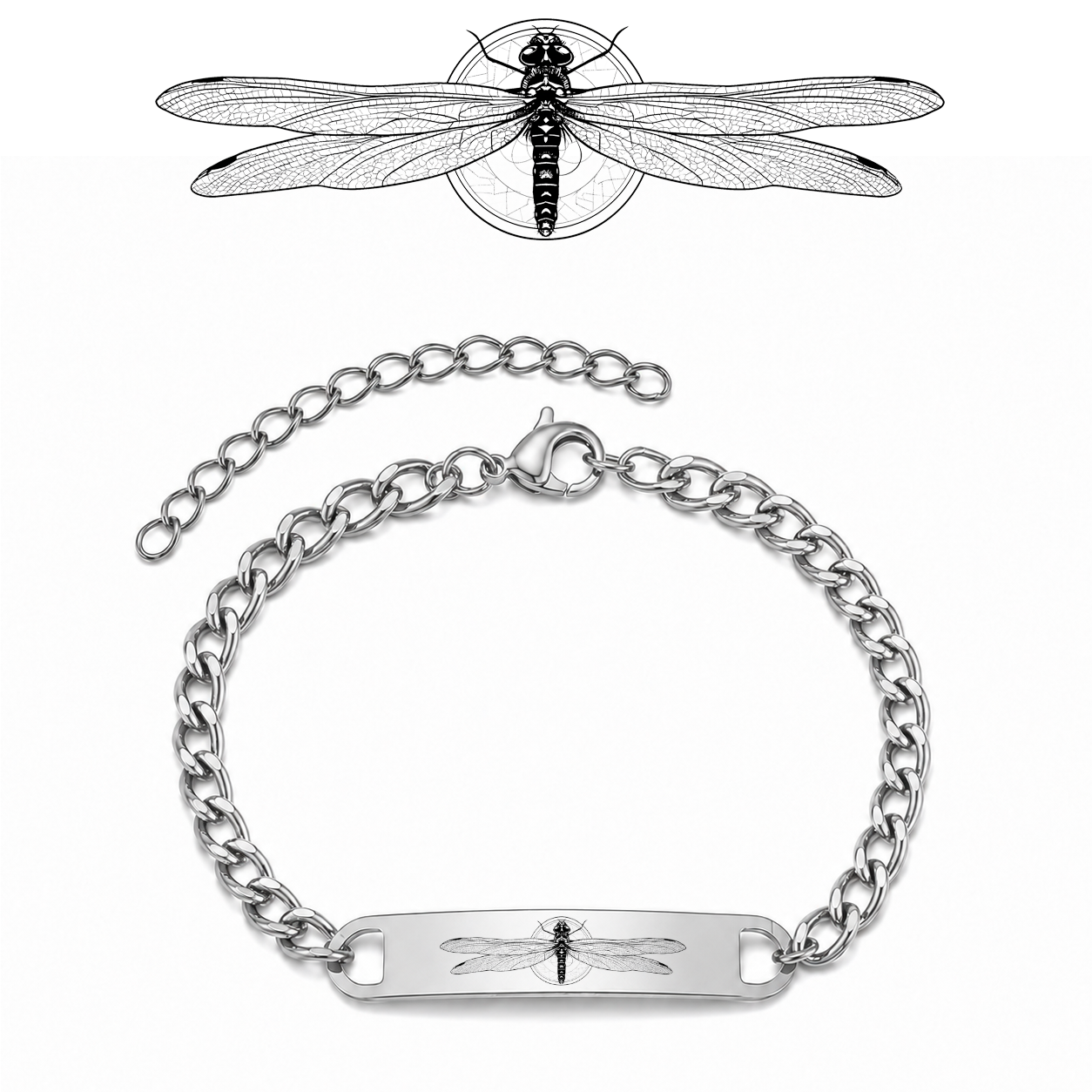Spirituelles Armband Dragonfly