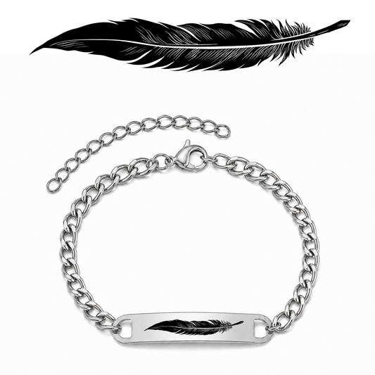 Pulsera Espiritual Pluma