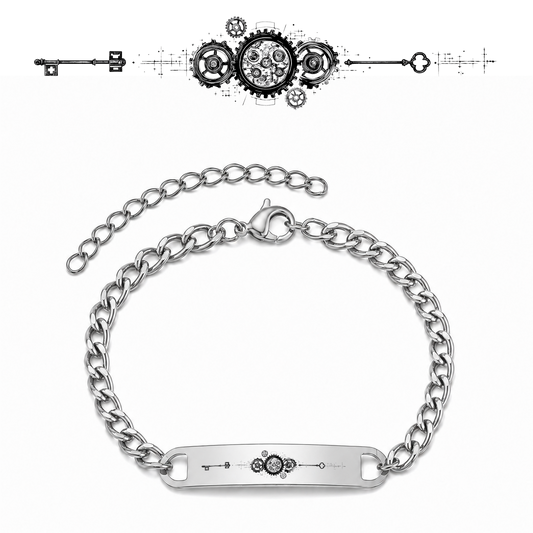 Pulsera Espiritual Steampunk