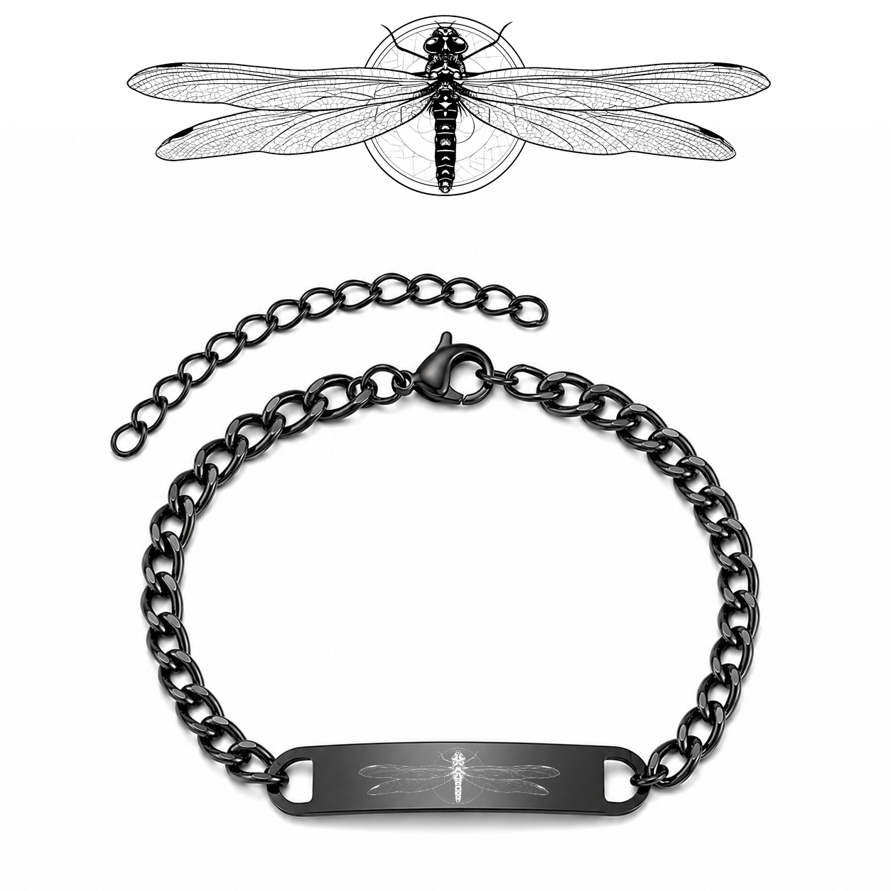 Spirituelles Armband Dragonfly