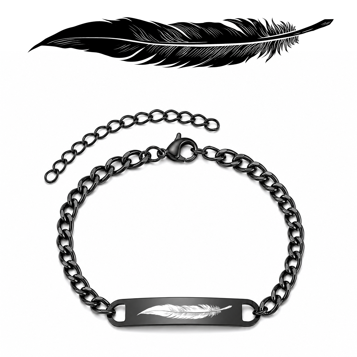 Pulsera Espiritual Pluma