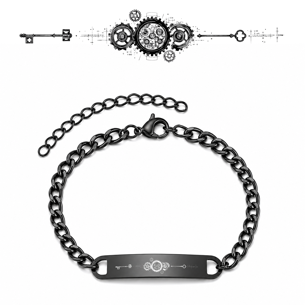 Pulsera Espiritual Steampunk
