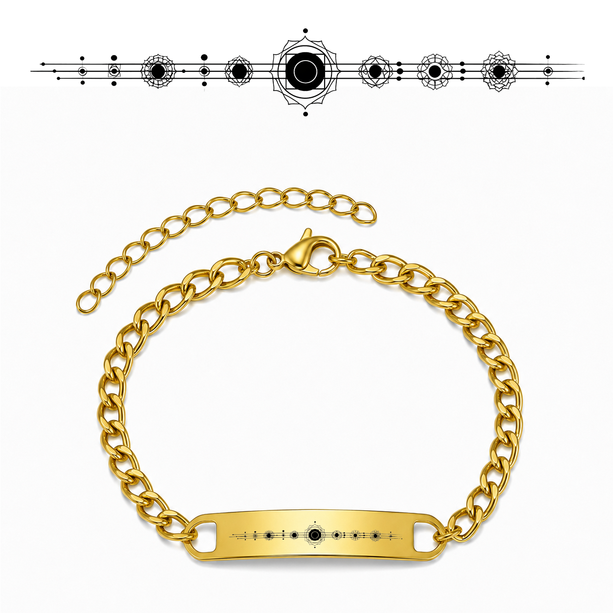Spirituelles Armband Chakras