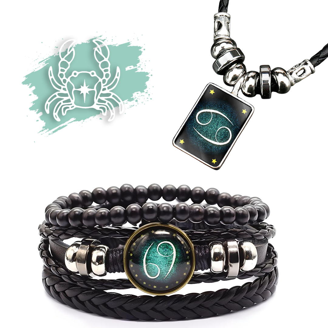 Pulsera Signo Zodiacal + Collar Gratis
