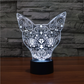 Lampada 3D Bastet