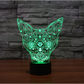 Lampada 3D Bastet