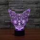 Lampada 3D Bastet