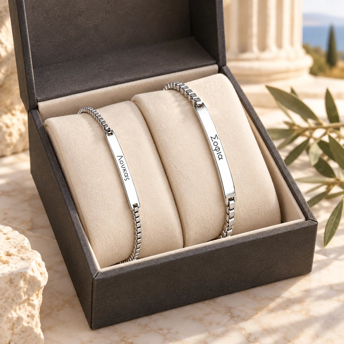 Griechische Partnerarmbänder