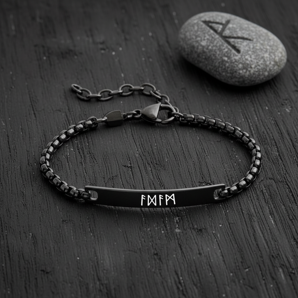 Dünnes Viking-Runen-Armband