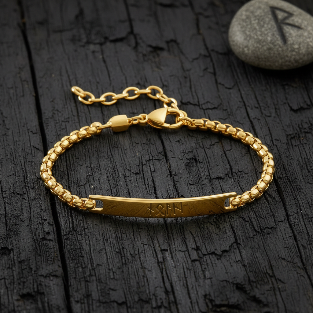 Dünnes Viking-Runen-Armband