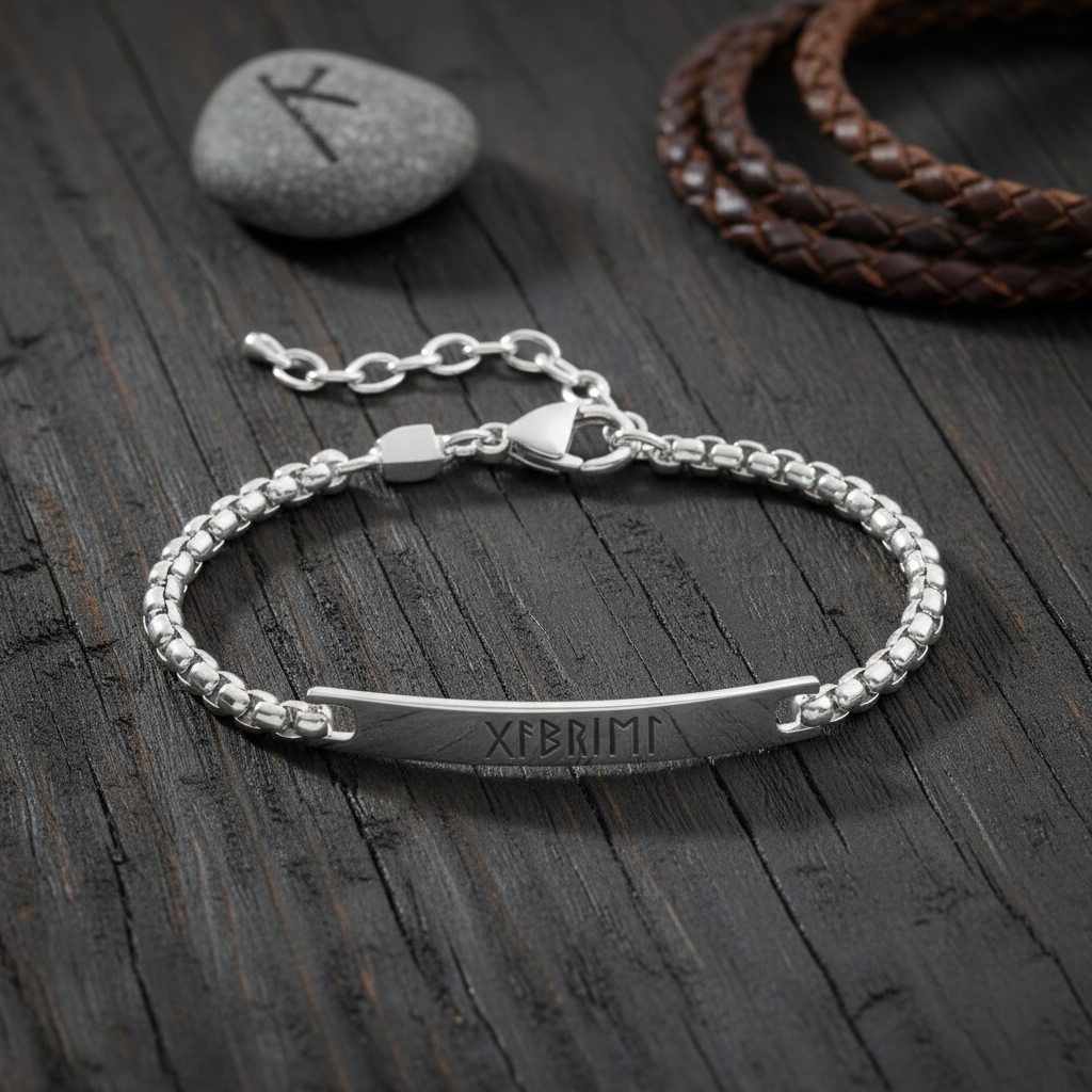 Dünnes Viking-Runen-Armband