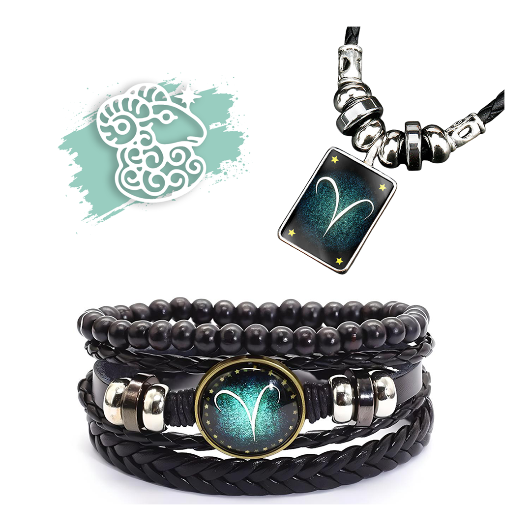 Bracciale Segno Zodiacale + Collana in Omaggio