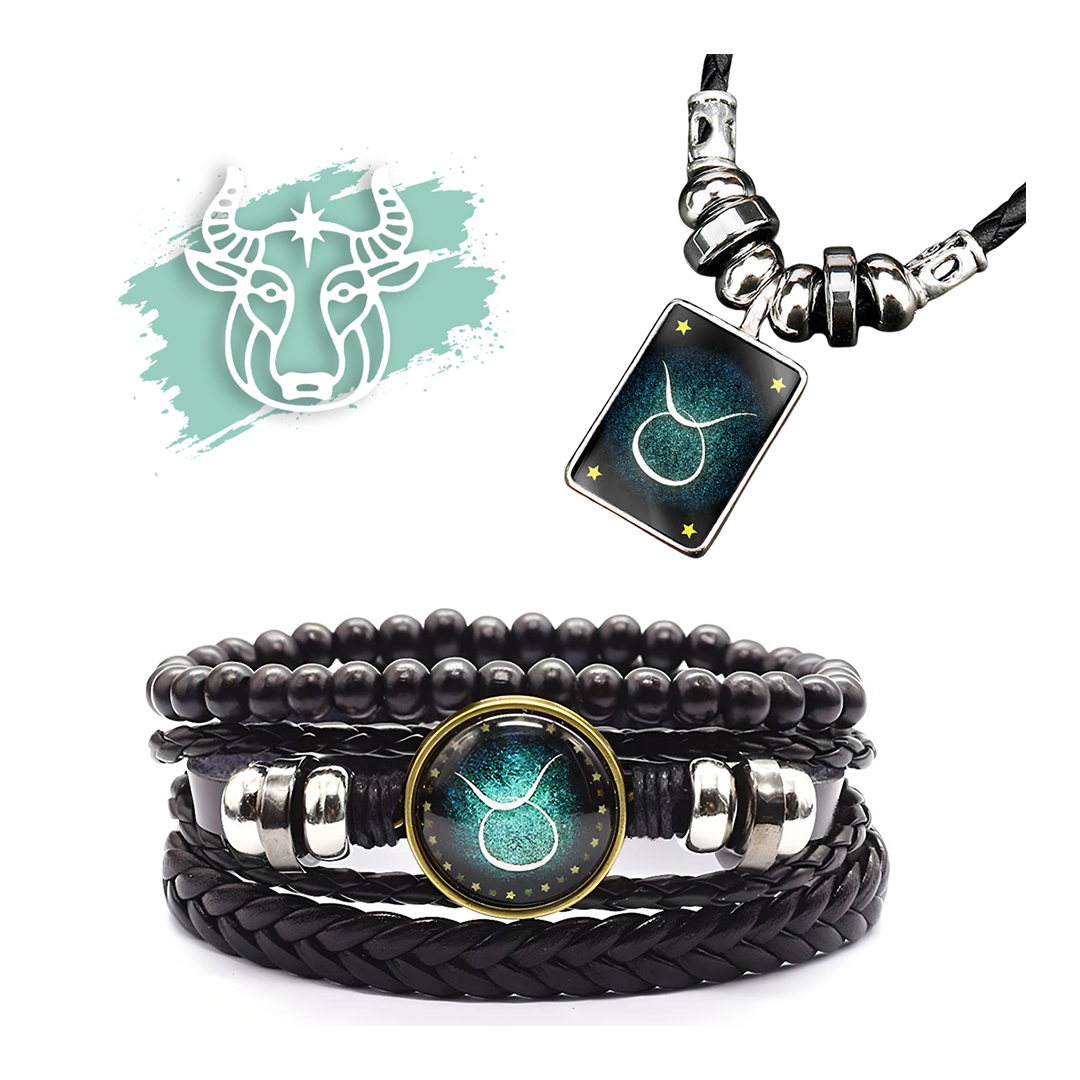 Bracciale Segno Zodiacale + Collana in Omaggio