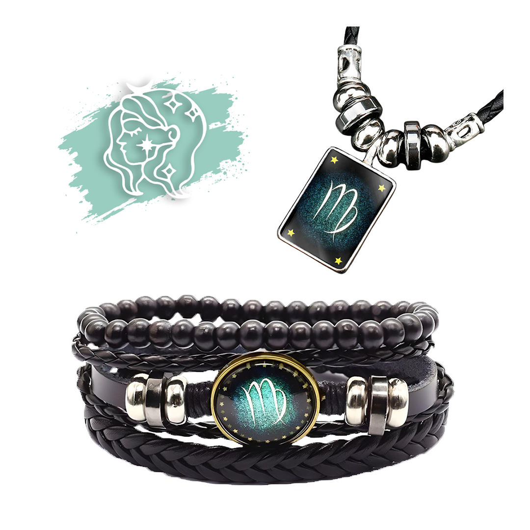 Bracciale Segno Zodiacale + Collana in Omaggio