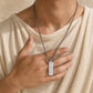 Ancient Greek Engraved Necklace for Men