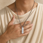 Ancient Greek Engraved Necklace for Men
