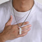 Collar Runas Vikingas Grabado Hombre