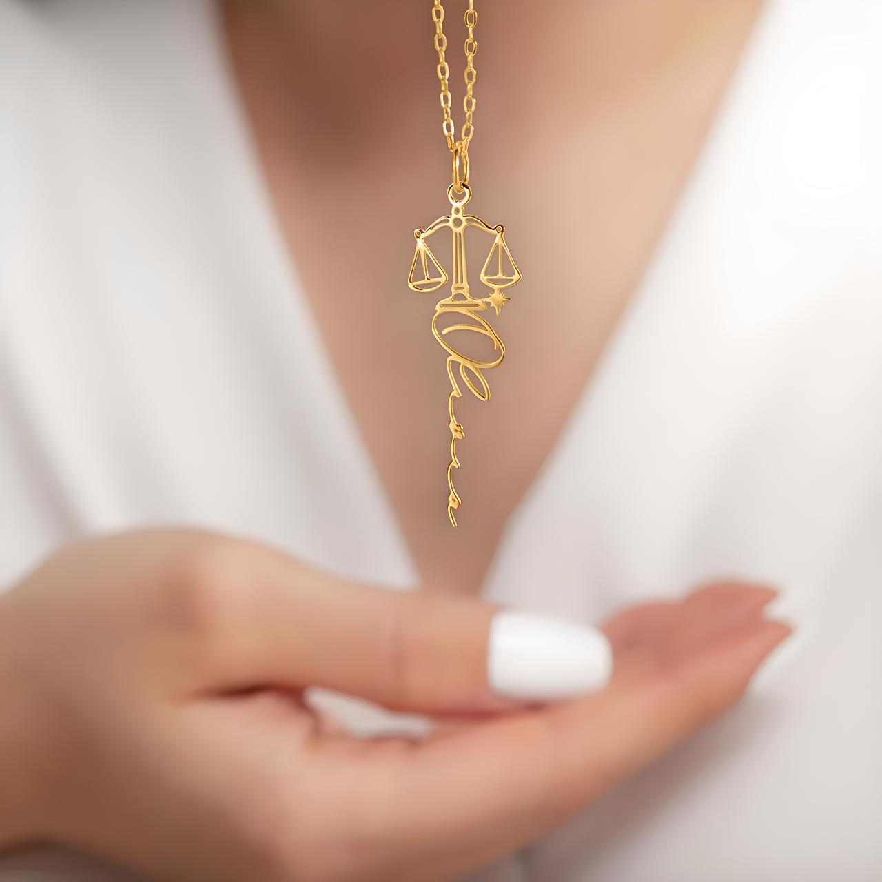 Collar del Zodiaco Personalizado