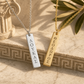 Ancient Greek Personalized Necklace