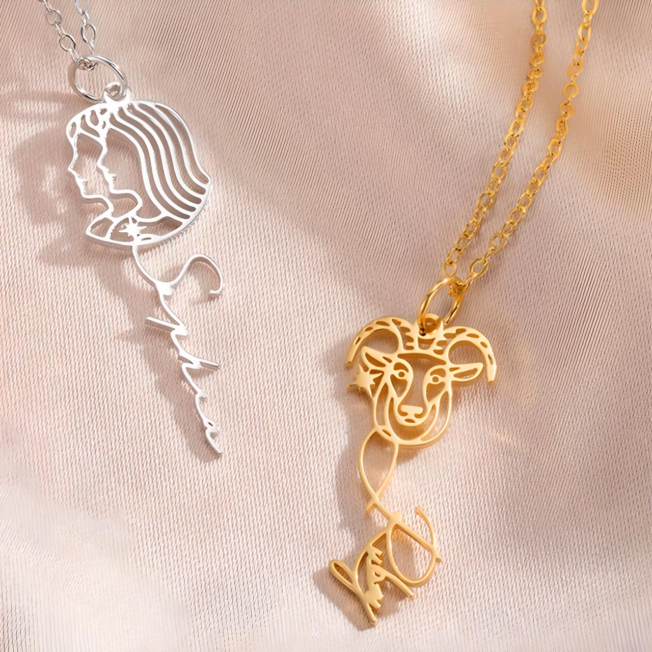 Collar del Zodiaco Personalizado