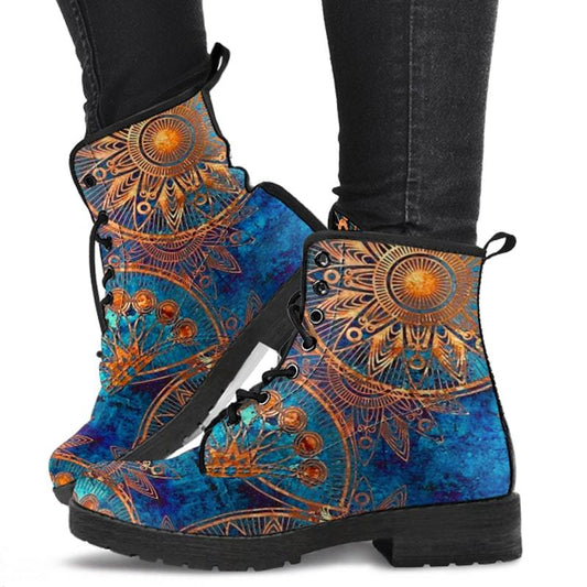 Boots Ethniques Femme Soleil