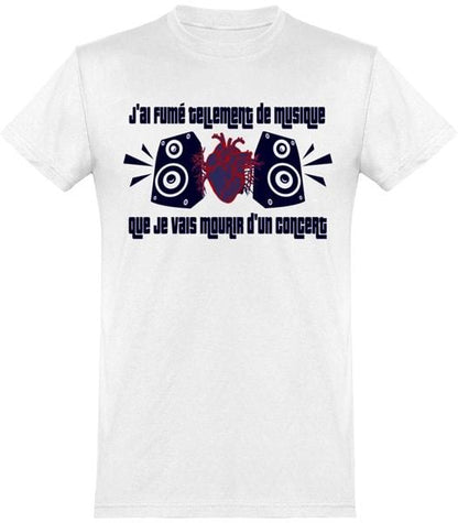 T-shirt Mourir d'un Concert