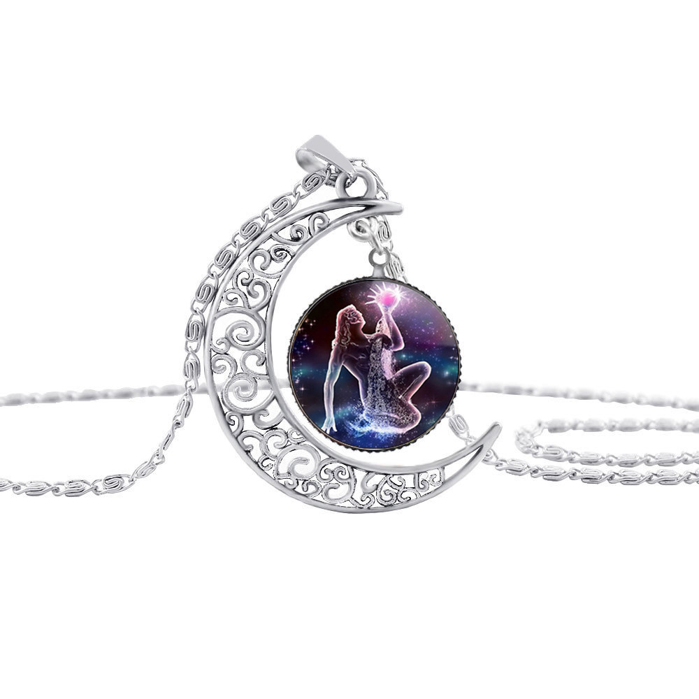 Collier Signe Astrologique Verseau | Lune Femme